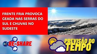 🔴 PREVISÃO DO TEMPO PARA HOJE 5 DE OUTUBRO DE 2024 [upl. by Eissim]