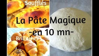 Pâte magique multifonction quotsalés et sucrésquot  la pâte 10 mn  عجينة العشر دقائق  magical paste [upl. by Amaryllis]