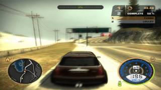 Nfs Most Wanted  Mini Cooper S vs Mazda RX8 HD [upl. by Esiuol]