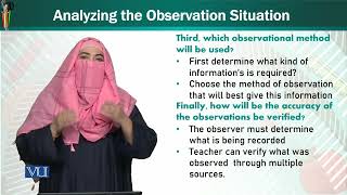 Analyzing the Observation Situation  Trends amp Issues in Early Childhood Education  ECE402Topic254 [upl. by Nnoryt]