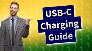 Can I charge Lenovo Yoga 9i with USBC [upl. by Aliab]