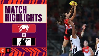 Sydney v Collingwood Highlights  Week One 2024  AFLW [upl. by Azilem]