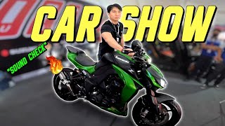 Sinali sa Carshow yung Z1000R ko binomba pa  Manila International Auto Show  Reed Motovlog [upl. by Kenzi]