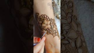 Beautiful Floral Mehndi Henna Design 🤎 Unique And Easy Mehendi henna mehendi floral mehndi [upl. by Anreval179]