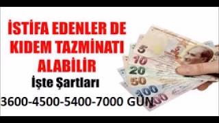 3600450054007000 GÜNDEN KIDEM TAZMİNATI ALMAK [upl. by Marmion]