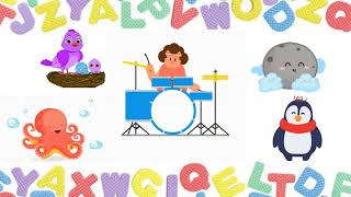 ABCs and Weekdays A Fun Learning Adventure kidslearning nurseryrhymes abcd [upl. by Nikolos]