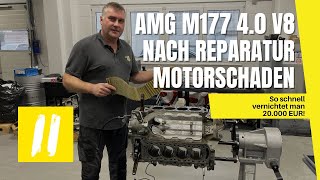 M177 AMG V8 kaputt repariert  Das wäre vermeidbar gewesen [upl. by Artur]