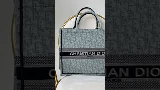 Dior Large Book Tote Light Green Mono [upl. by Asiole]