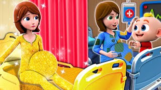 Rich Pregnant vs Broke Pregnant🥺 Caring Pregnant Song  Baby Police and More Funny Song amp Kids Songs [upl. by Aztinay]