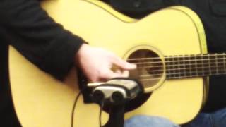 Acoustic Music Works Guitar Demo  Collings OM1 Sitka Maple Short Scale [upl. by Jesher]