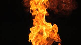 Slow Motion Fire Blaze From the Bottom Stock Video Footage [upl. by Matheny]