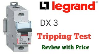 Legrand DX³ MCB  CCurve  16A  10kA  Review  Price  Sample  Tripping Test  mcbtrip ✓ [upl. by Vassell736]