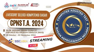 Minggu 27 Oktober 2024 Sesi IV LIVE SCORE SKDCPNS2024  Tilok Aula ST Yakobus Laverna [upl. by Ragan]