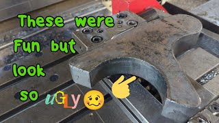 Cnc machining fun ugly parts cnc cncmachining machining machineshop cncmachine satisfying [upl. by Sheeran]