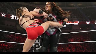 FULL MATCH  Ronda Rousey vs Nia Jax – Raw Women’s Championship Match [upl. by Anaidirib492]