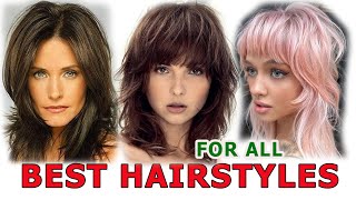 50 Inspiring Layered Hairstyles for Medium to Long Hair 20232024CascadeShaggy [upl. by Ardnuaet]