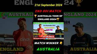 Australia vs England 2nd Odi Match  21st Sep 2024 Shorts odi england ausvseng australia [upl. by Blynn]