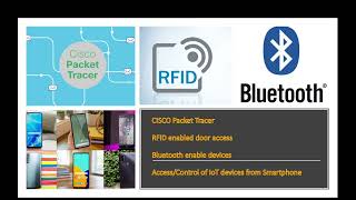 CISCO Packet Tracer  RFID Bluetooth Smartphone [upl. by Abagael]