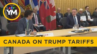 Canadas Response to US Tariff Threats  Your Morning [upl. by Liebowitz806]