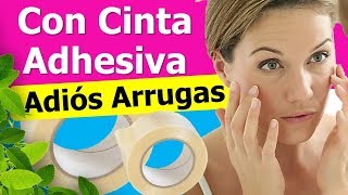 Adios Arrugas Ve Cómo Utilizar Cinta Adhesiva Para Eliminar Las Arrugas En Torno A La Boca Y Rostro [upl. by Ellesij995]