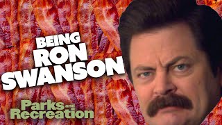 The ESSENTIAL Guide To Being RON F SWANSON  Parks and Recreation  Comedy Bites [upl. by Layol758]