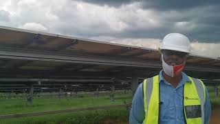 Rwanda Solar Tour by Theo  Scatec Rwamagana 85MW [upl. by Salohci]