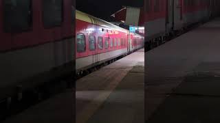 Arrival of 22409 Gaya  ANVT Garib Rath Express at Dehri On Sone Railway Station [upl. by Rolyak933]