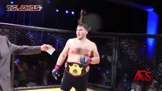 quotBIG Johnsquot amateur MMA Joey Konsdorf Vs Scott Idziak [upl. by Ibbob400]