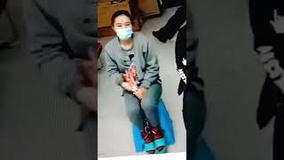 Chinese Female Prisoner Legs Shackled in Court  中國女犯戴腳鐐庭審 [upl. by Paloma116]