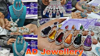 Exclusive AD Jewellery Manufacturer In Kolkata  Premium Ad Jewellery Wholesale Shop In Barabazar [upl. by Danyette]