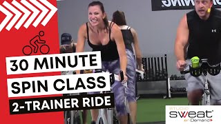 Stationary Bike Workout for Beginners  20 Minute [upl. by Atinauj711]