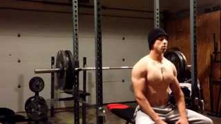 Mancave Maxout 4am bench 325179lbs 5714 [upl. by Hesther]