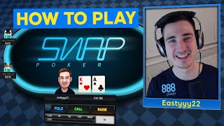 How To Play SNAP Poker on 888poker w Nick Eastwood  Fast Fold Poker [upl. by Eirelav]