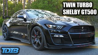 1200 HP TWIN TURBO Shelby GT500 Review Is 1200HP Even Usable [upl. by Noiz]