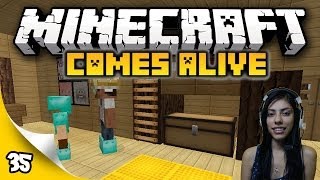 Minecraft Comes Alive  Ep 35  Our Daugther is Back [upl. by Anuala]