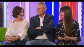 Doc Martin Martin Clunes amp Caroline Catz interview Sept 2019 [upl. by Esoryram]