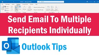 How to Hide Email Addresses when Sending to Multiple Recipients  How To Hide Recipients in Outlook [upl. by Zolnay302]