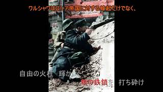 ワルシャワ労働歌Warszawianka 1905 ВаршавянкаWhirlwinds of DangerJapanese Version [upl. by Eelasor661]