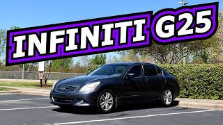 2012 Infiniti G25 Wookie Drives 122 [upl. by Eiznekcam169]