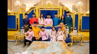 SAMBUTAN AIDILFITRI KELUARGA DIRAJA JOHOR [upl. by Rashida]