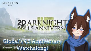 Arknights 45 Anniversary Livestream Watchalong and reaction [upl. by Auj508]