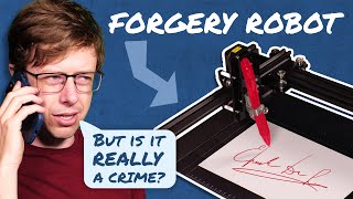 I sent robot forgeries to a handwriting expert [upl. by Fayina196]