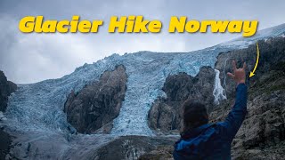 Buarbreen Glacier Vlog in Hindi Explore Norways Hidden Gem [upl. by Neva]