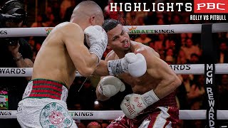 Rolly vs Pitbull HIGHLIGHTS March 30 2024  PBC on Prime [upl. by Sihun]