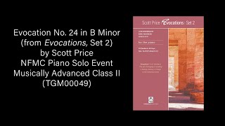 Evocation No 24 in B Minor by Scott Price [upl. by Ssilem]