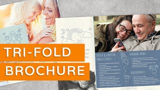 How To Design a TriFold Brochure in InDesign [upl. by Lepley]