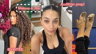 VLOG Influencer events theatre audition prep life update [upl. by Sami]