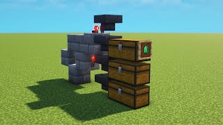 TRIEUR DITEMS AUTOMATIQUE À 100 1201  Minecraft Bedrock amp Java édition [upl. by Hobie]