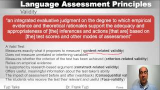 Language Assessment Principles [upl. by Atnes]