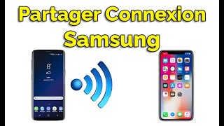 Comment partager la connexion d’un Smartphone Samsung Galaxy [upl. by Annasus]